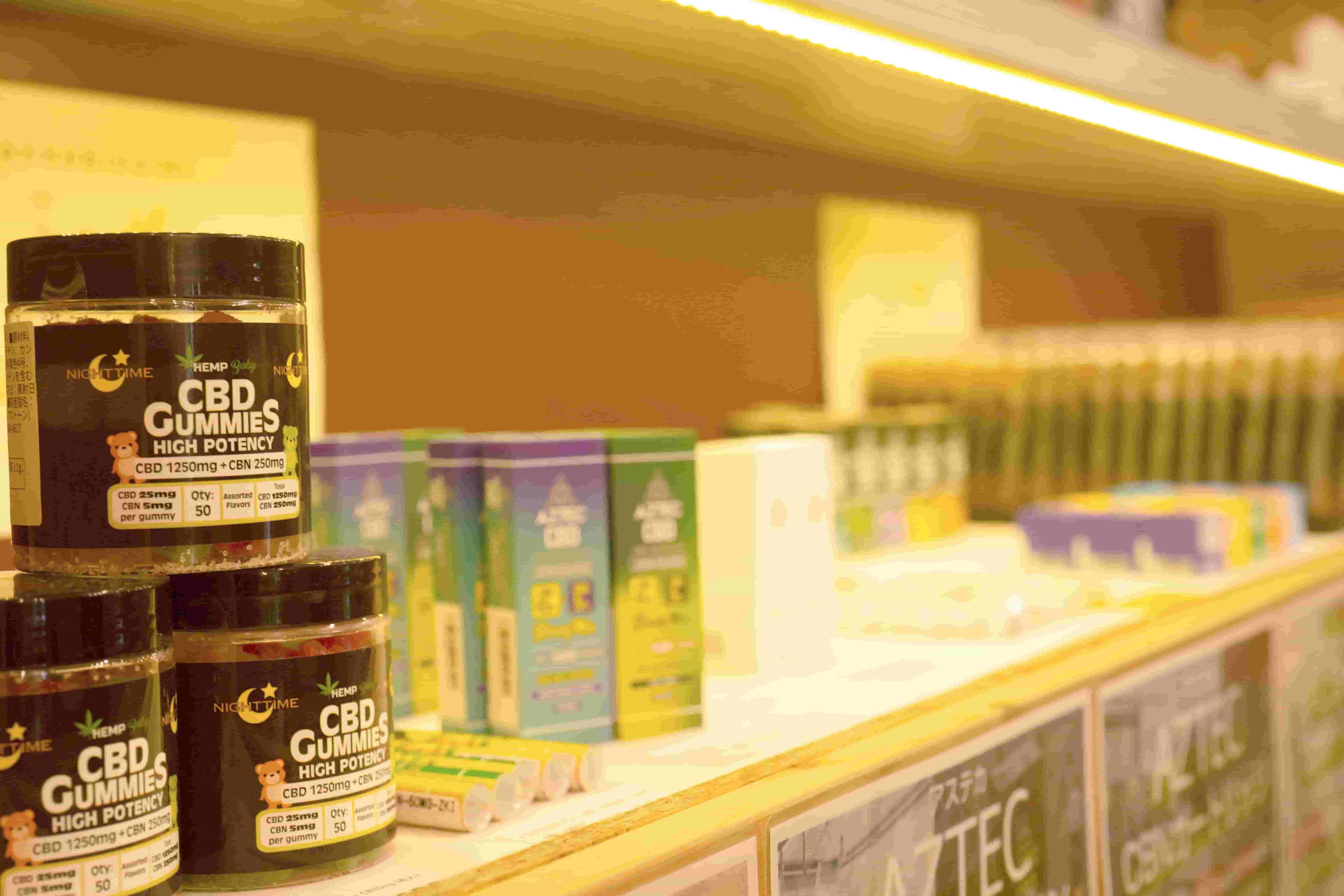 CBD商品も扱っています